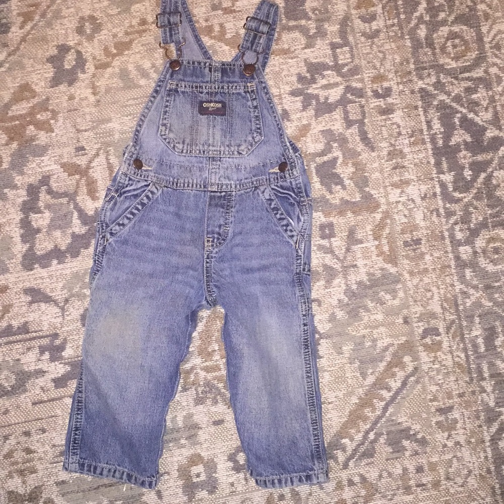 OshKosh B’gosh jean overalls